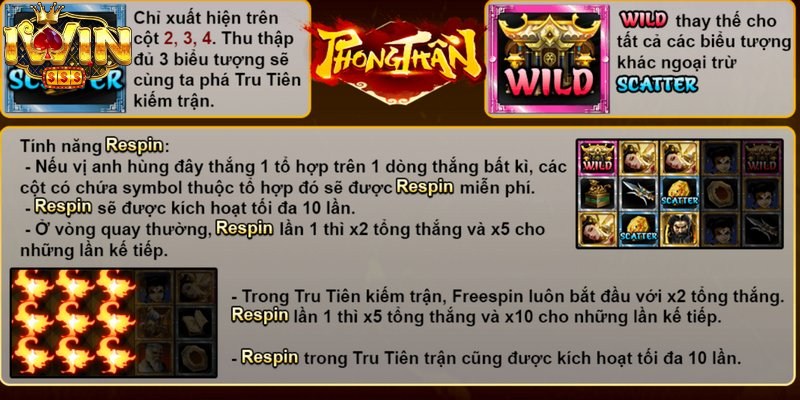 Phong Thần Iwin – Bí Kíp Săn Hũ, Nhận Thưởng Cực Khủng 2 Các biểu tượng trong Phong Thần Iwin được thiết kế bám sát chủ đề