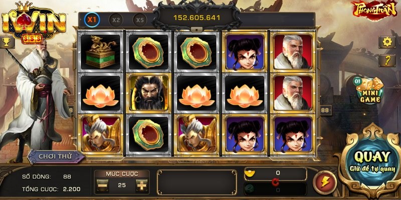 Phong Thần Iwin – Bí Kíp Săn Hũ, Nhận Thưởng Cực Khủng 1 Phong thần Iwin là một slot game mang đậm màu sắc thần thoại