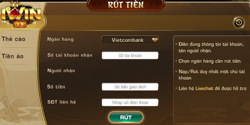 Điều kiện rút tiền Iwin để thành công nhanh nhất